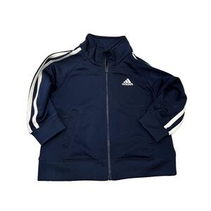 Navy adidas track jacket